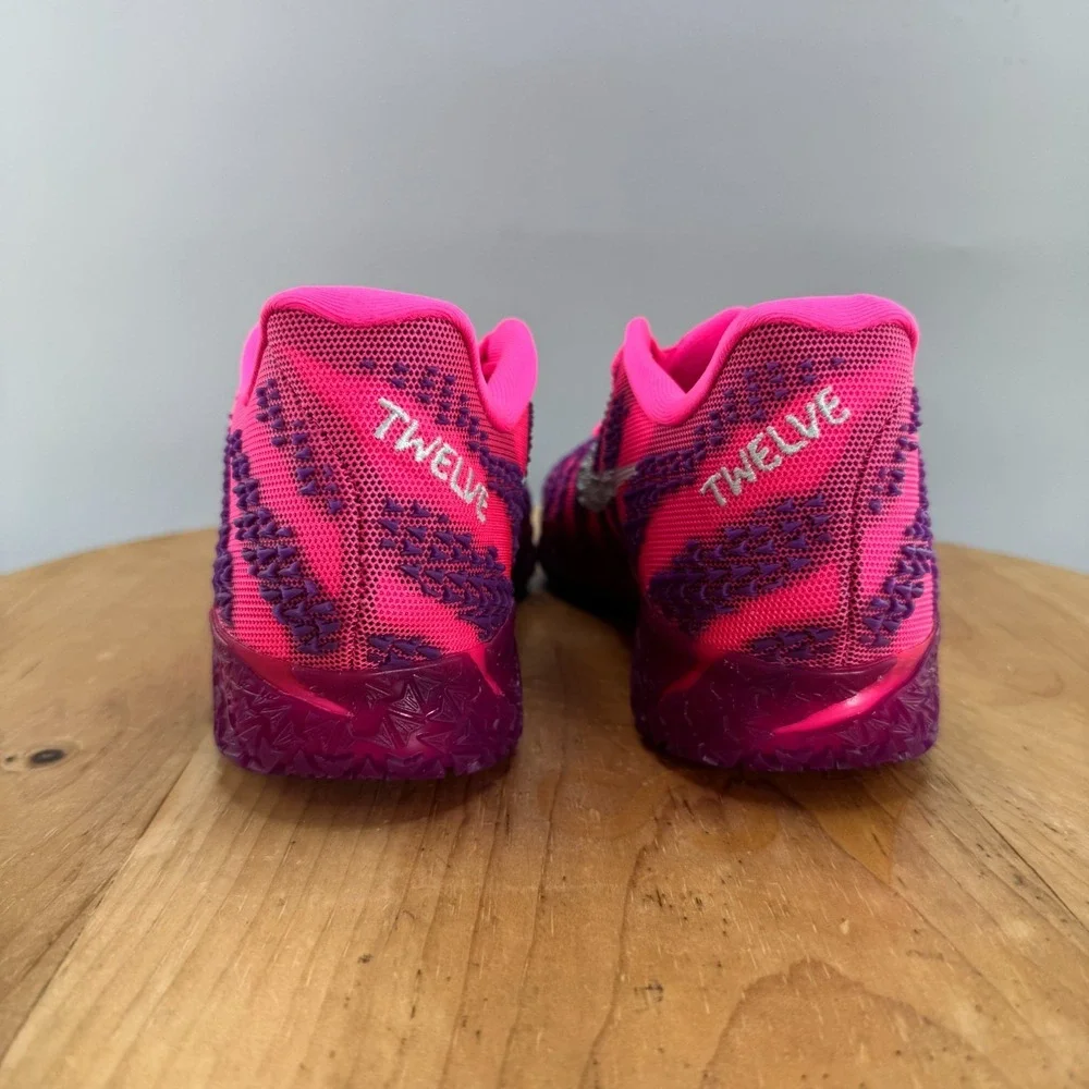Mens 5.5 / Womens 7 - Nike JA 3 Max Volume Hyper Pink Basketball Shoes Sneakers - Picture 4 of 9